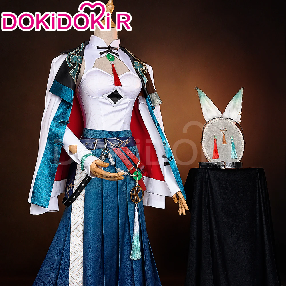 【Ready For Ship】【Last Batch】DokiDoki-R Game Honkai: Star Rail × KFC Cosplay Feixiao Costume Fei Xiao - Image 3