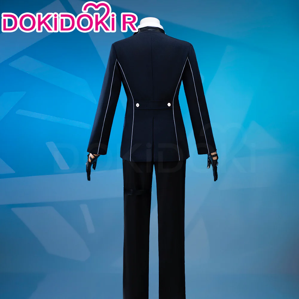 【In Stock】【Size S-XL】DokiDoki-R Game Love and Deepspace Cosplay Xavier Costume Black Suit Wisdom's Edge - Image 2
