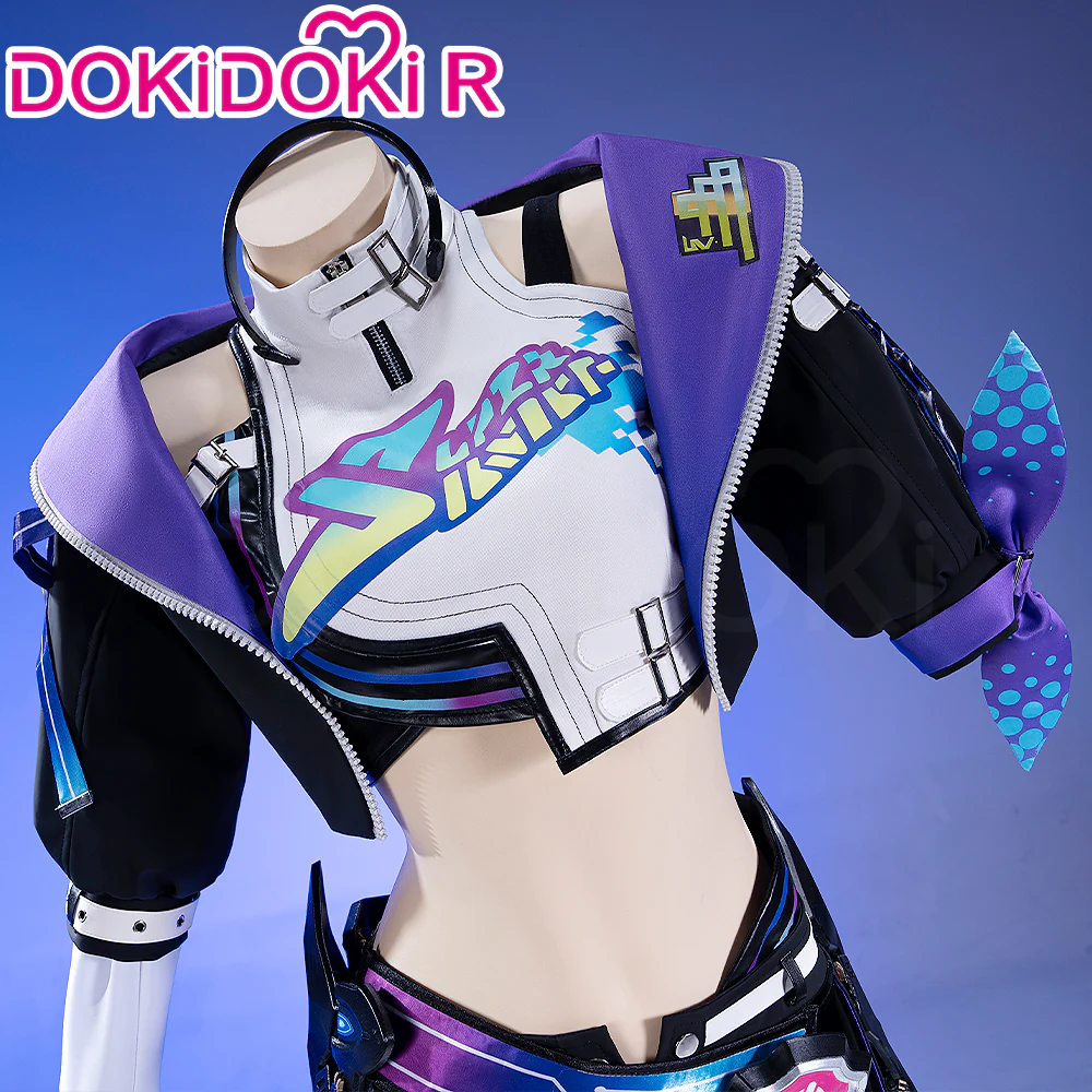 【In Stock】【Size XS-3XL】DokiDoki-R Game Honkai: Star Rail Cosplay Silver Wolf Costume LV.999 SP Planarcadia - Image 2