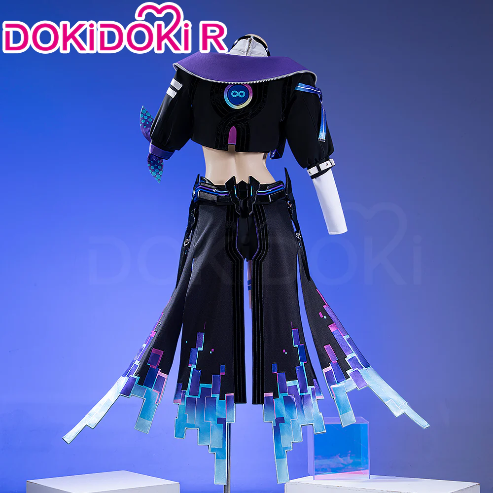 【In Stock】【Size XS-3XL】DokiDoki-R Game Honkai: Star Rail Cosplay Silver Wolf Costume LV.999 SP Planarcadia - Image 4