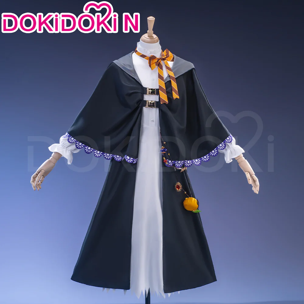 【In Stock】【Size XS-3XL】DokiDoki-N Anime Costume Black White Halloween Cute With Hat