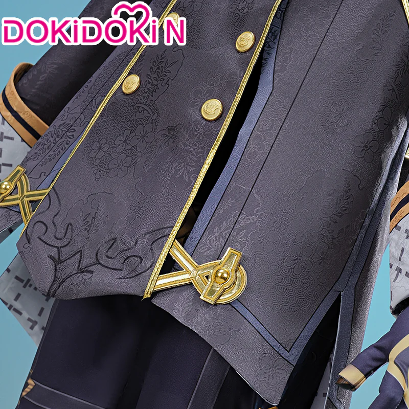 【In Stock】【Size XS-3XL】DokiDoki-N Game Genshin Impact Cosplay Fontaine Freminet Costume - Image 4
