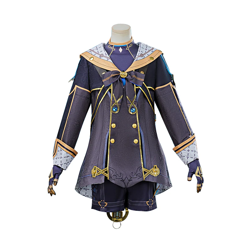 【In Stock】【Size XS-3XL】DokiDoki-N Game Genshin Impact Cosplay Fontaine Freminet Costume - Image 5