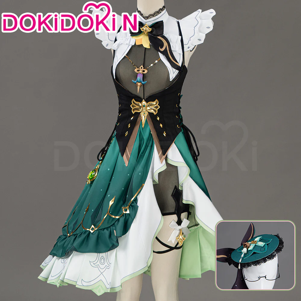 【In Stock】【Size XS-3XL】DokiDoki-N Game Genshin Impact Emilie Costume