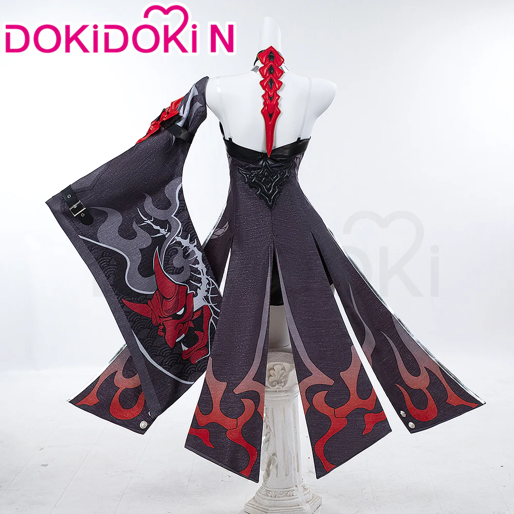 【Partially Ready For Ship】【Size XS-3XL】DokiDoki-N Game Honkai: Star Rail Cosplay Acheron Costume White Hair Ver. - Image 2