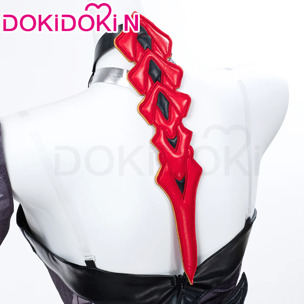 【Partially Ready For Ship】【Size XS-3XL】DokiDoki-N Game Honkai: Star Rail Cosplay Acheron Costume White Hair Ver. - Image 4