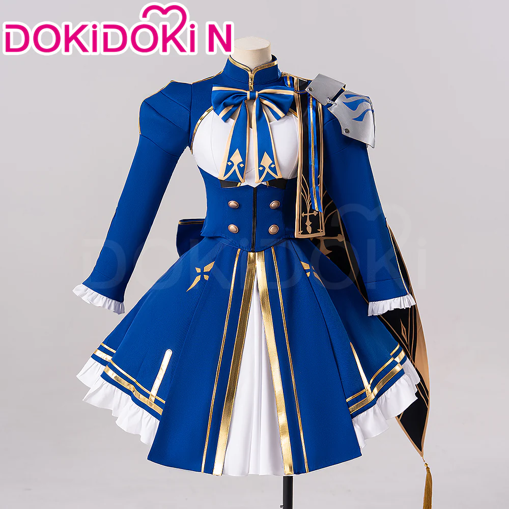 【In Stock】【Size XS-3XL】 DokiDoki-N Game Honkai: Star Rail x Fate Stay Night Cosplay Saber Costume