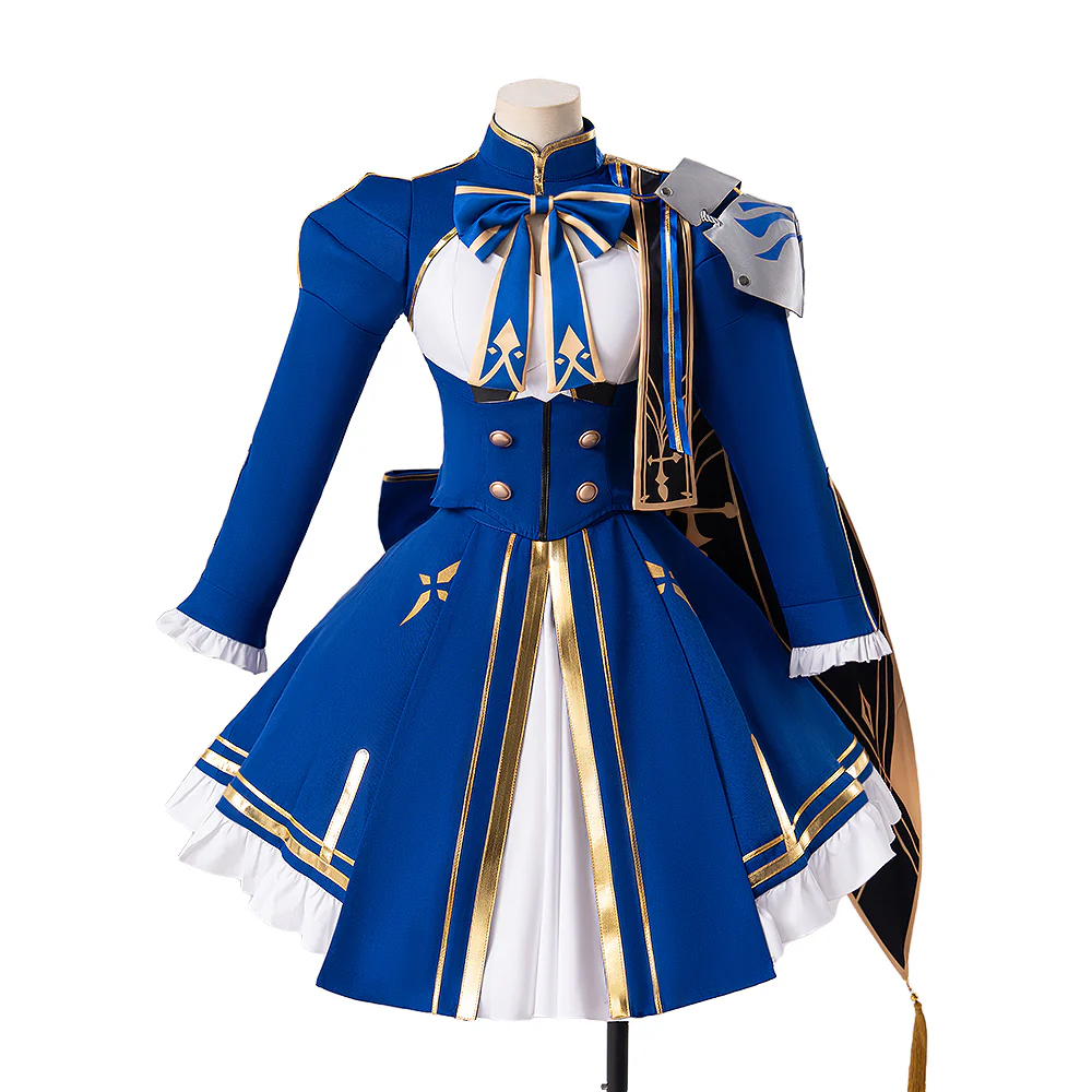 【In Stock】【Size XS-3XL】 DokiDoki-N Game Honkai: Star Rail x Fate Stay Night Cosplay Saber Costume - Image 5