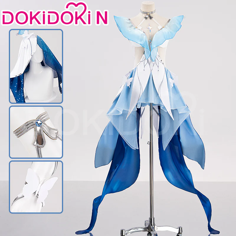 【Partially Ready For Ship】【Size XS-3XL】DokiDoki-N Game Wuthering Waves Cosplay The Shorekeeper Costume - Image 4