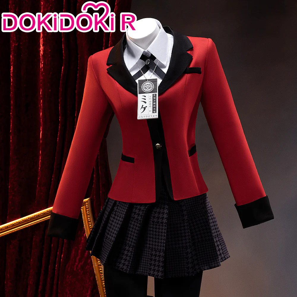 【Partially Ready For Ship】【Size XS-3XL】DokiDoki-R Anime Kakegurui Cosplay Yumeko Jabami Cosplay School Uniform Women Costume - Image 2
