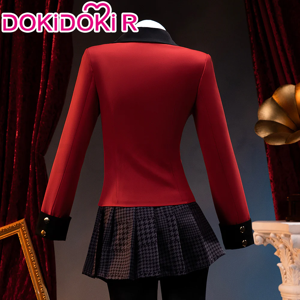 【Partially Ready For Ship】【Size XS-3XL】DokiDoki-R Anime Kakegurui Cosplay Yumeko Jabami Cosplay School Uniform Women Costume - Image 3
