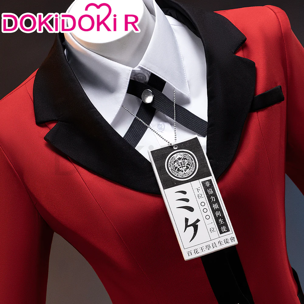 【Partially Ready For Ship】【Size XS-3XL】DokiDoki-R Anime Kakegurui Cosplay Yumeko Jabami Cosplay School Uniform Women Costume - Image 4