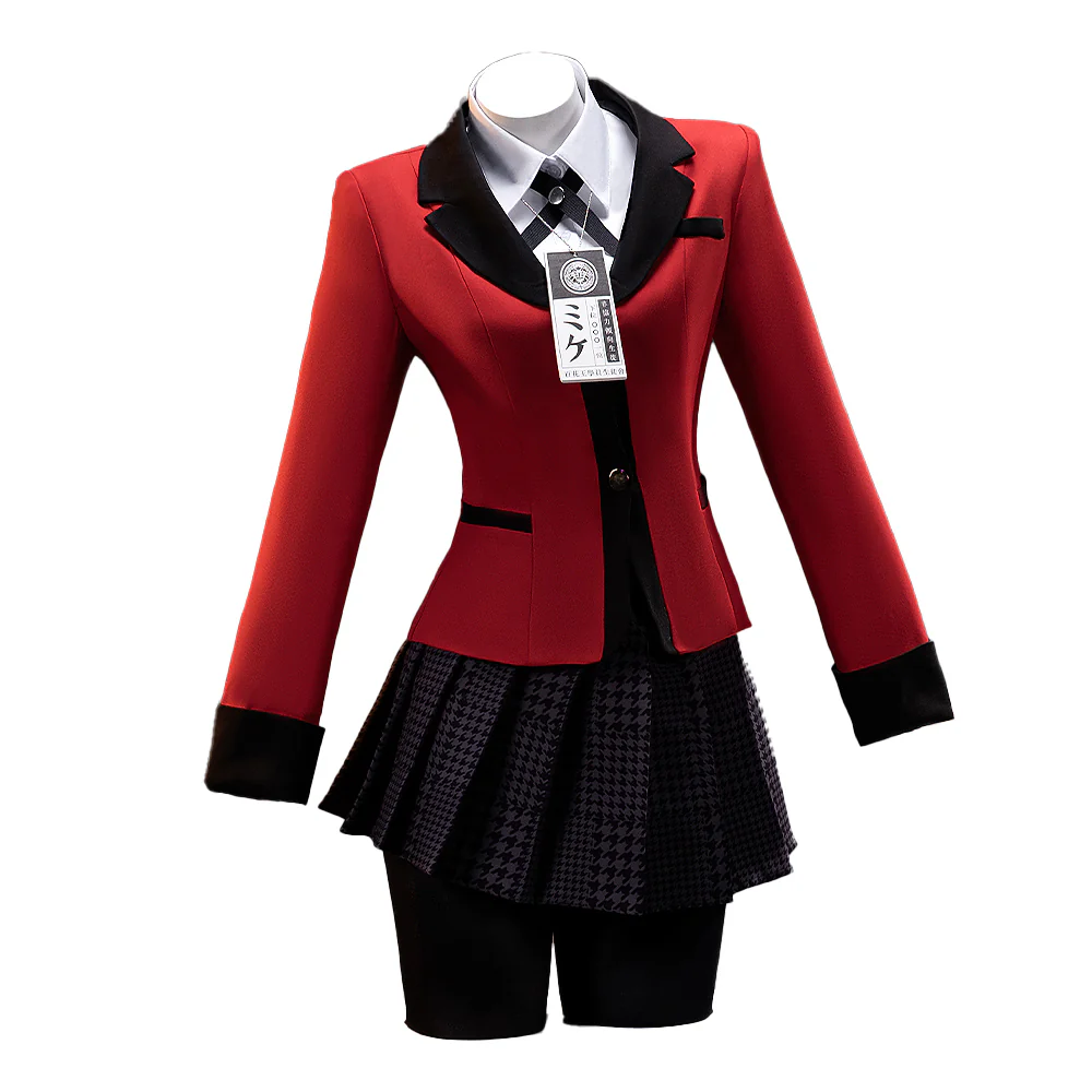 【Partially Ready For Ship】【Size XS-3XL】DokiDoki-R Anime Kakegurui Cosplay Yumeko Jabami Cosplay School Uniform Women Costume - Image 5