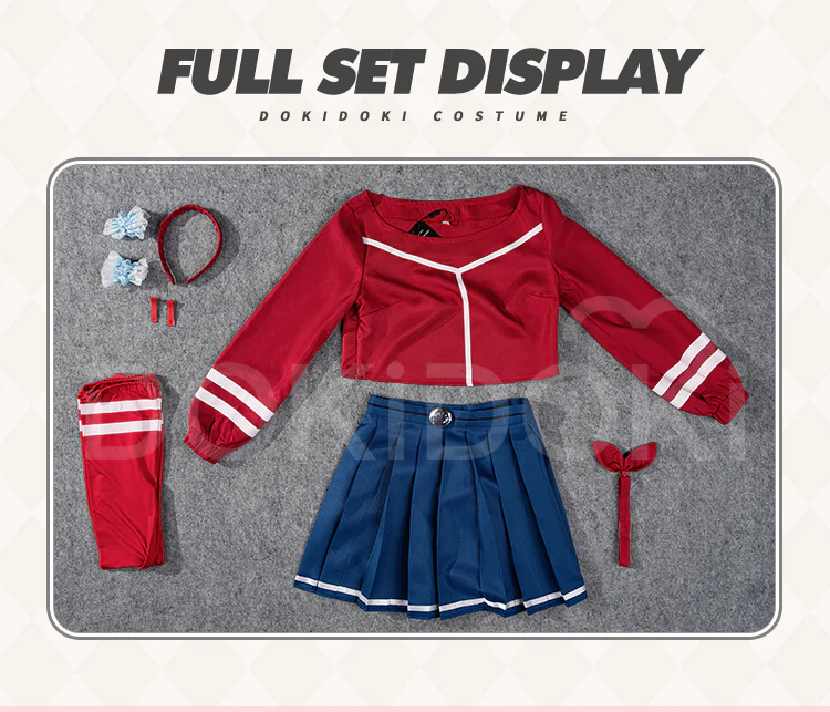 【In Stock】【Size XS-3XL】DokiDoki-N Game MiSide Cosplay Mita Costume - Image 7