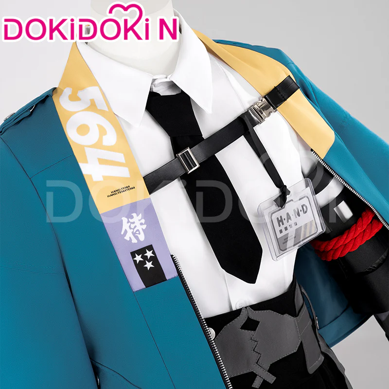【In Stock】【Size XS-3XL】Dokidoki-N Game Zenless Zone Zero Cosplay Hoshimi Miyabi Costume ZZZ - Image 4