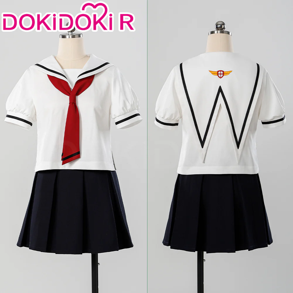 【In Stock】【Size XS-XL】DokiDoki-R Anime CardCaptor Sakura Cosplay Primary Summer School Uniform - Image 2