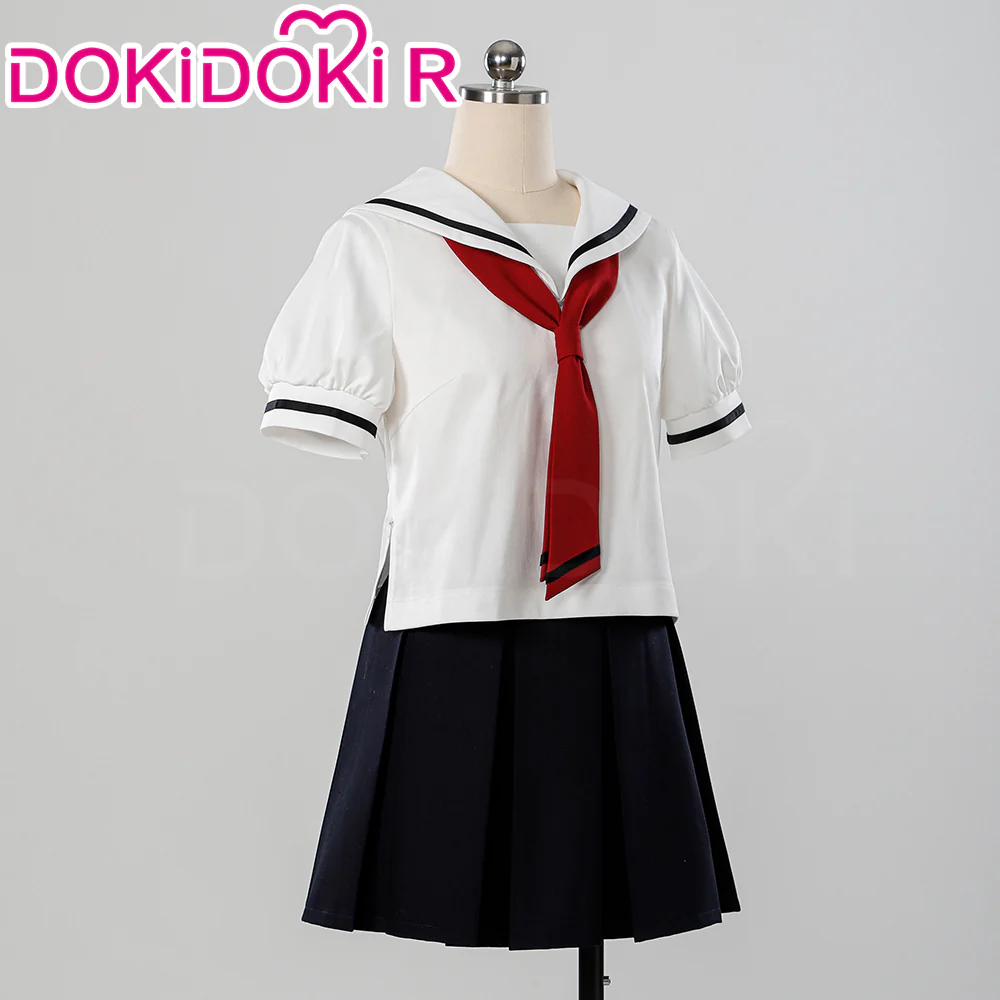 【In Stock】【Size XS-XL】DokiDoki-R Anime CardCaptor Sakura Cosplay Primary Summer School Uniform - Image 3
