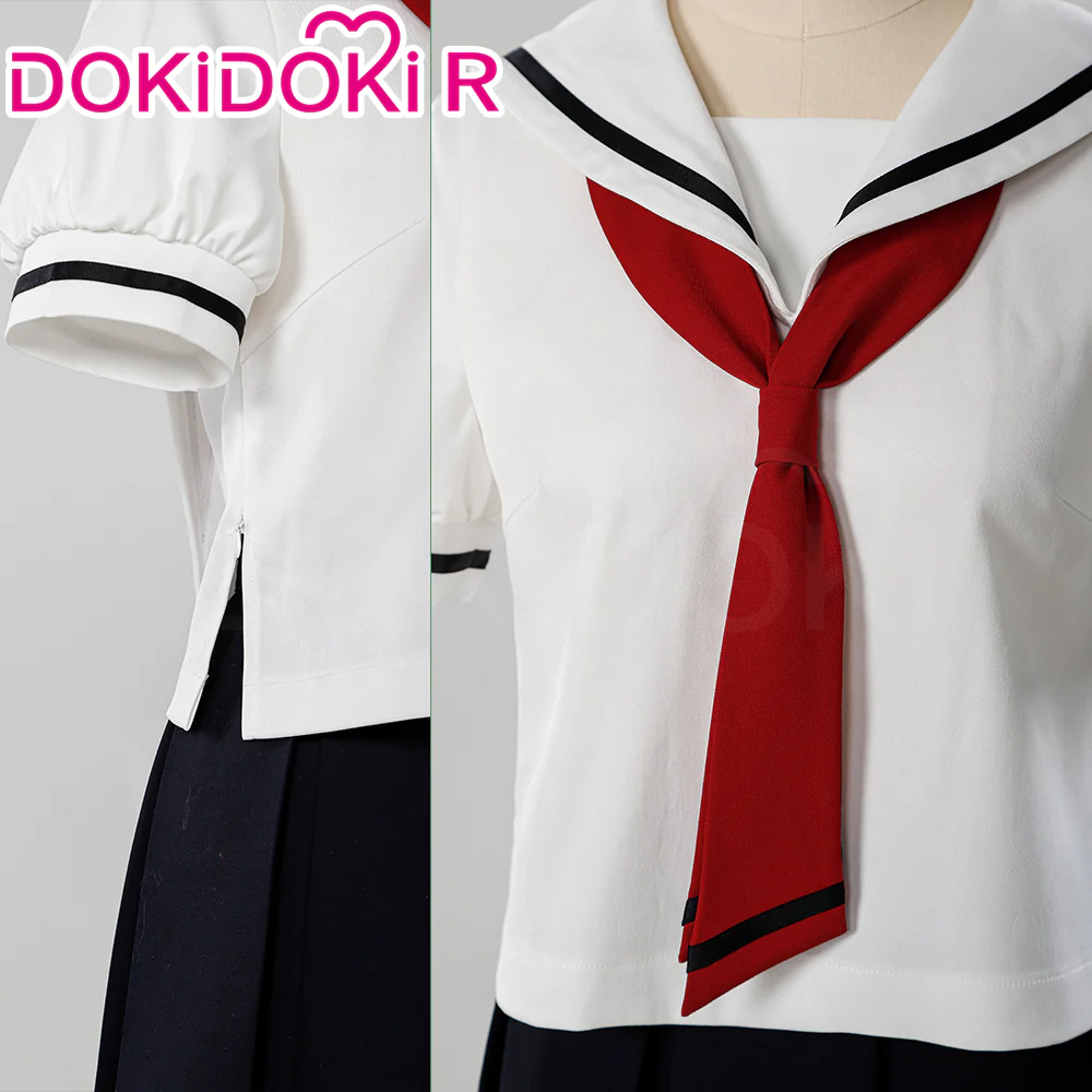 【In Stock】【Size XS-XL】DokiDoki-R Anime CardCaptor Sakura Cosplay Primary Summer School Uniform - Image 5