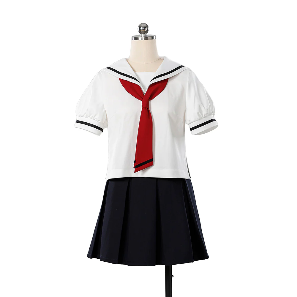 【In Stock】【Size XS-XL】DokiDoki-R Anime CardCaptor Sakura Cosplay Primary Summer School Uniform - Image 6
