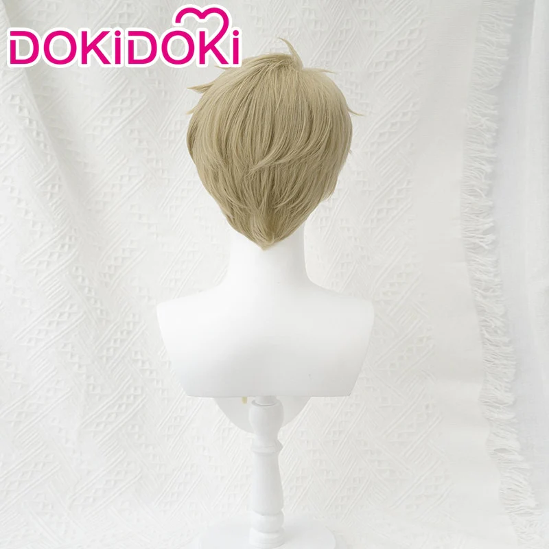 【Ready For Ship】【Last Batch】【 Front Lace 】DokiDoki Manga Cosplay Wig Short Light Flax - Image 3