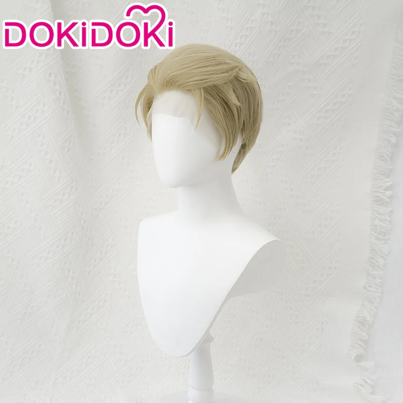 【Ready For Ship】【Last Batch】【 Front Lace 】DokiDoki Manga Cosplay Wig Short Light Flax - Image 6