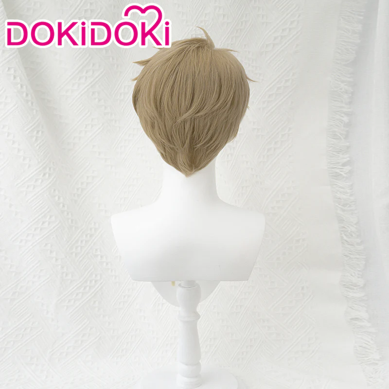 【Ready For Ship】【Last Batch】【 Front Lace 】DokiDoki Manga Cosplay Wig Short Light Flax - Image 9