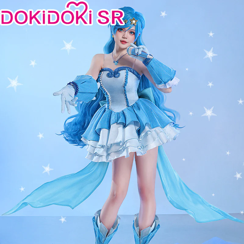 【Partially Ready For Ship】DokiDoki-SR Anime Mermaid Melody Pichi Pichi Pitch Cosplay Hanon Hosho Costume