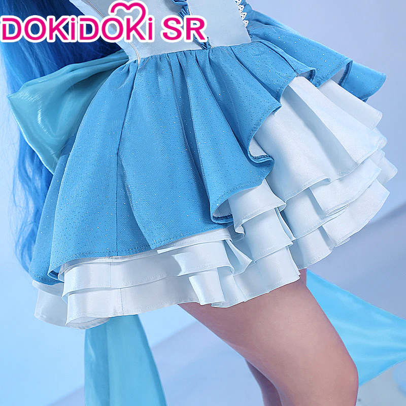 【Partially Ready For Ship】DokiDoki-SR Anime Mermaid Melody Pichi Pichi Pitch Cosplay Hanon Hosho Costume - Image 3