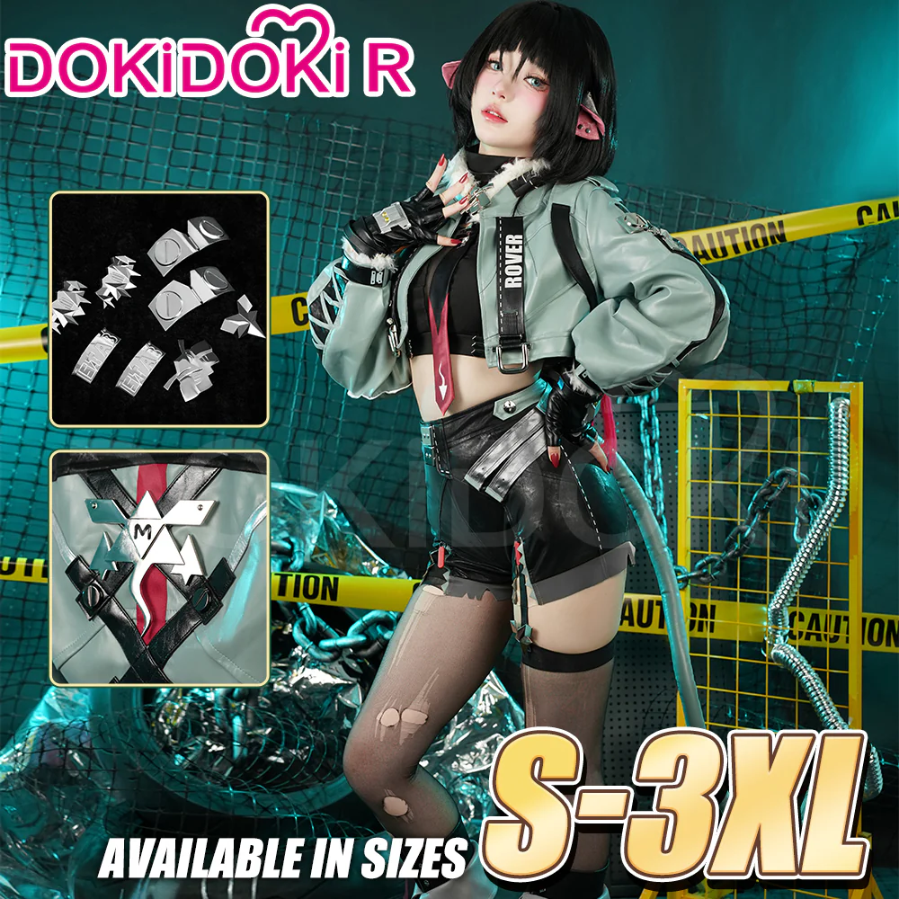 【US/EU LOCAL SHIPPING】【Size S-3XL】Dokidoki-R Game Zenless Zone Zero Cosplay Jane Doe Costume - Image 2