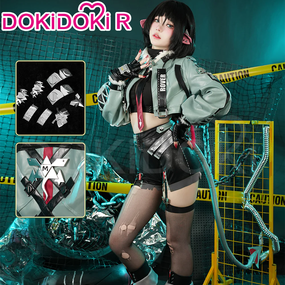 【US/EU LOCAL SHIPPING】【Size S-3XL】Dokidoki-R Game Zenless Zone Zero Cosplay Jane Doe Costume - Image 3