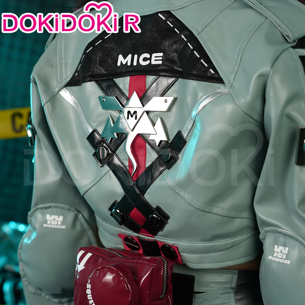 【US/EU LOCAL SHIPPING】【Size S-3XL】Dokidoki-R Game Zenless Zone Zero Cosplay Jane Doe Costume - Image 7