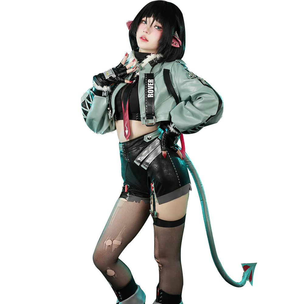 【US/EU LOCAL SHIPPING】【Size S-3XL】Dokidoki-R Game Zenless Zone Zero Cosplay Jane Doe Costume - Image 8