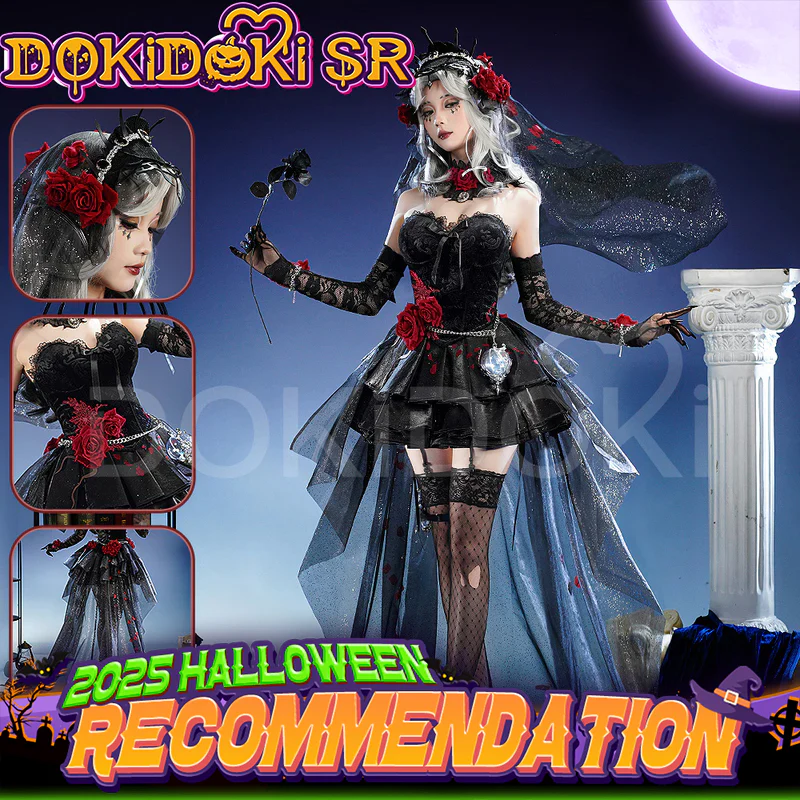 【EU LOCAL SHIPPING】 DokiDoki-SR Game Identity Ⅴ Cosplay Everlasting Night Ada Mesmer Costume / Wig Psychologist idv 2.0 ver.