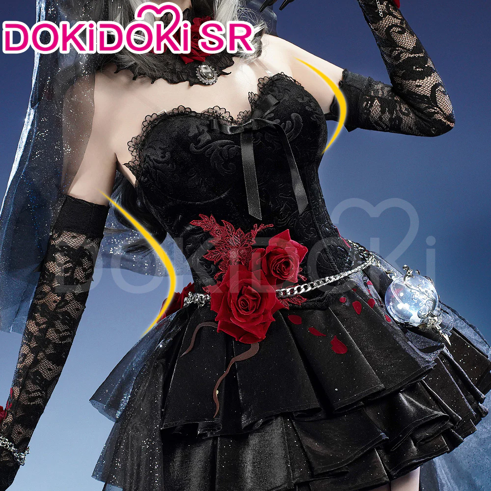 【Partially Ready For Ship】【Last Batch】DokiDoki-SR Game Identity Ⅴ Cosplay Everlasting Night Ada Mesmer Costume / Wig / Shoes Psychologist idv 2.0 ver. - Image 3