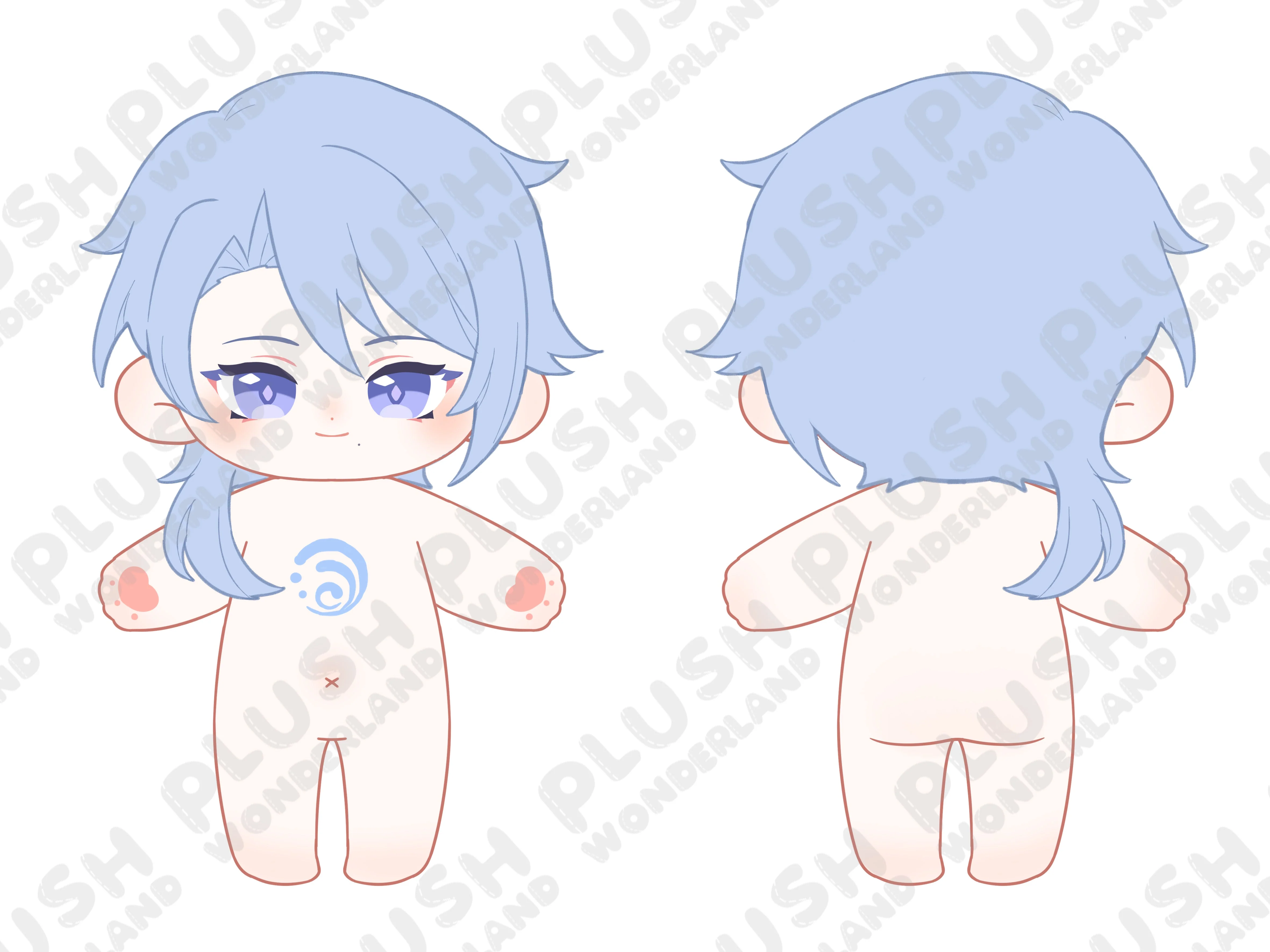 【Ready for ship】Consignment Sales PLUSH WONDERLAND Game Sleeve hidden milk tea Cotton Doll Plush 20CM  Plushies FANMADE - Image 9