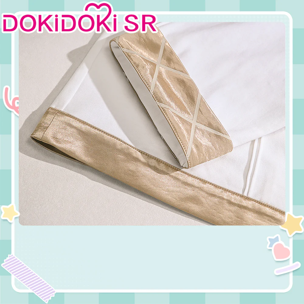 【Free Eye Mask 】DokiDoki-SR Game Genshin Impact Cosplay Aventurine Shajin Costume Long / Short Sleeve Pants / Shorts  Pajamas Casual Wear - Image 3