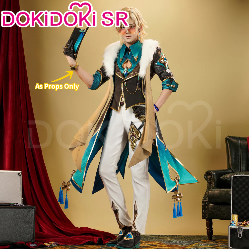 【Ready For Ship】DokiDoki-SR Game Honkai: Star Rail Cosplay Aventurine Costume Shajin - Image 2