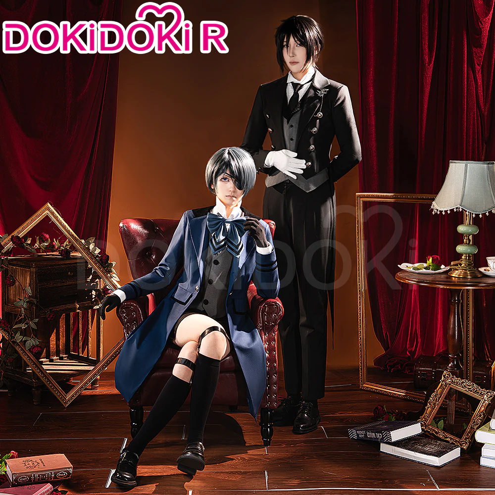 【Partially Ready For Ship】【Size S-3XL】DokiDoki-R Anime Cosplay Seebaastiaan Miichaeliis Costume - Image 4