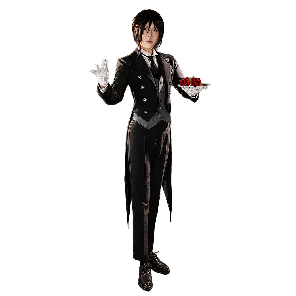 【Partially Ready For Ship】【Size S-3XL】DokiDoki-R Anime Cosplay Seebaastiaan Miichaeliis Costume - Image 5