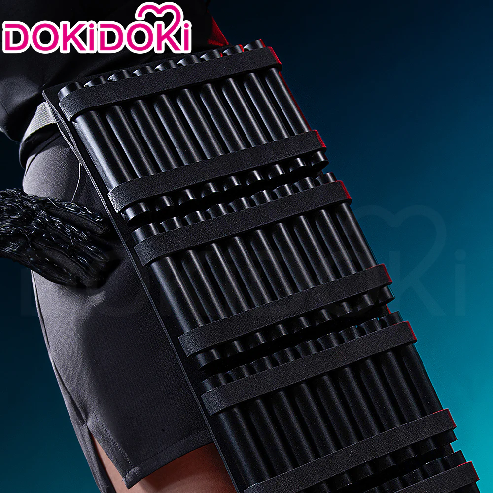 【Partial Ready For Ship】DokiDoki Anime Cosplay Costume Long Gloves / Explosive Placement / Helmet Bomb Devil - Image 4