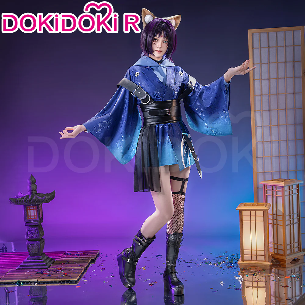 【Partially Ready For Ship】【Size XS-2XL】DokiDoki-R Anime Cosmic Princess Kaguya! Cosplay Iroha Costume / Ear / Tail - Image 2