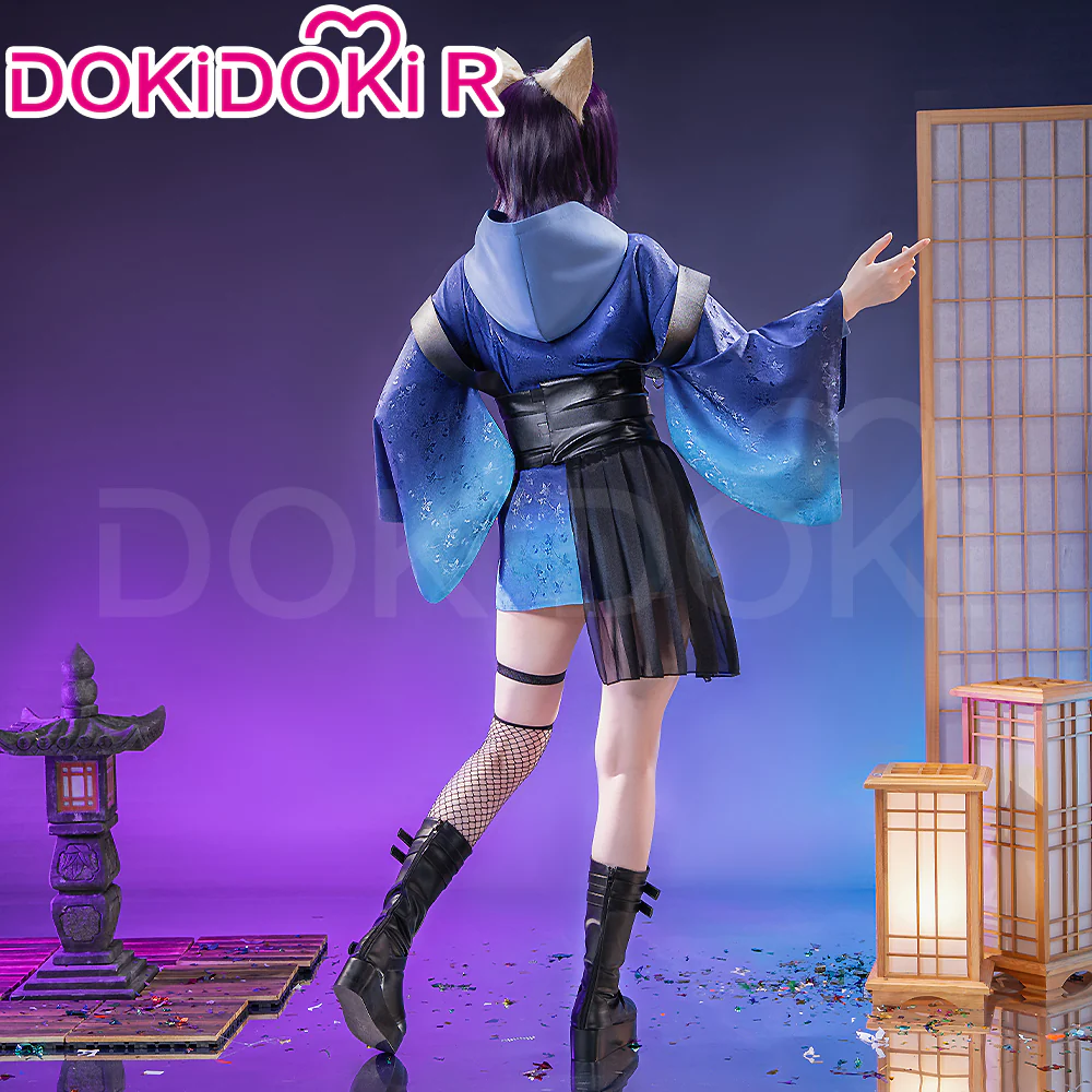 【Partially Ready For Ship】【Size XS-2XL】DokiDoki-R Anime Cosmic Princess Kaguya! Cosplay Iroha Costume / Ear / Tail - Image 3