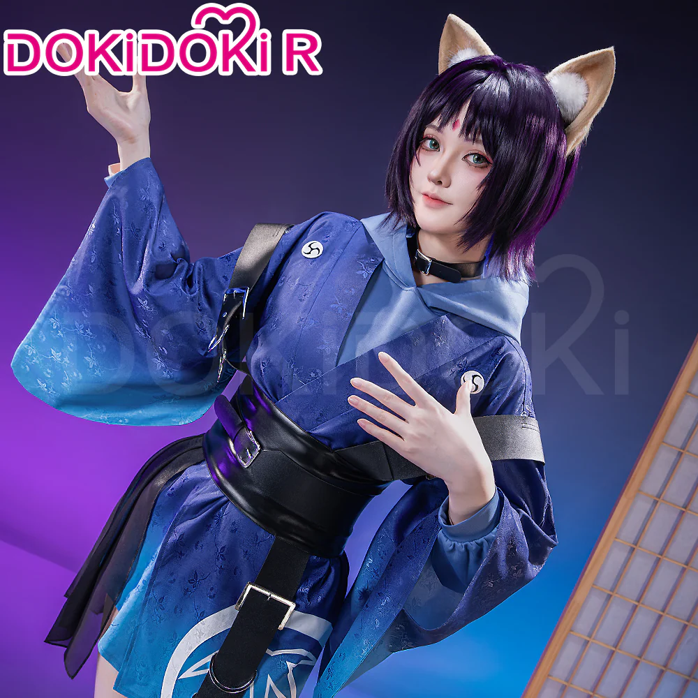 【Partially Ready For Ship】【Size XS-2XL】DokiDoki-R Anime Cosmic Princess Kaguya! Cosplay Iroha Costume / Ear / Tail - Image 4