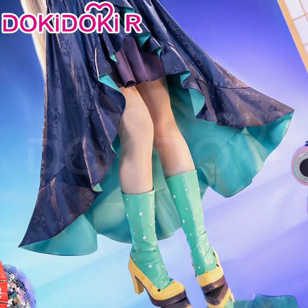 【Partially Ready For Ship】【Size XS-2XL】DokiDoki-R Anime Cosmic Princess Kaguya! Cosplay Runami Yachiyo Costume - Image 4