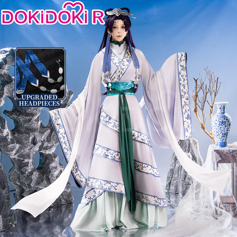 【Partial Ready For Ship】【Size XS-4XL】DokiDoki-R Anime The Apothecary Diaries Cosplay Jinshi Costume MOON FAIRY