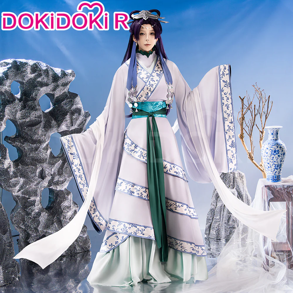 【Partial Ready For Ship】【Size XS-4XL】DokiDoki-R Anime The Apothecary Diaries Cosplay Jinshi Costume MOON FAIRY - Image 2