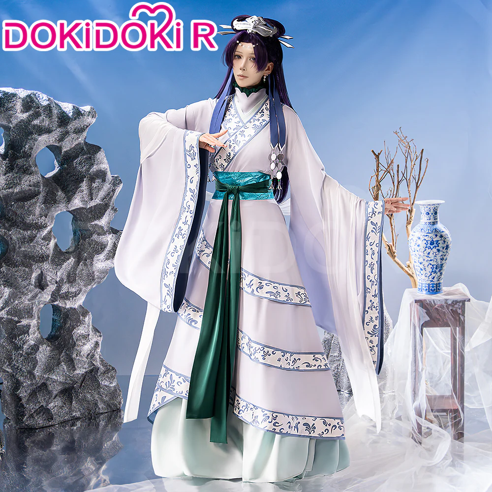 【Partial Ready For Ship】【Size XS-4XL】DokiDoki-R Anime The Apothecary Diaries Cosplay Jinshi Costume MOON FAIRY - Image 4