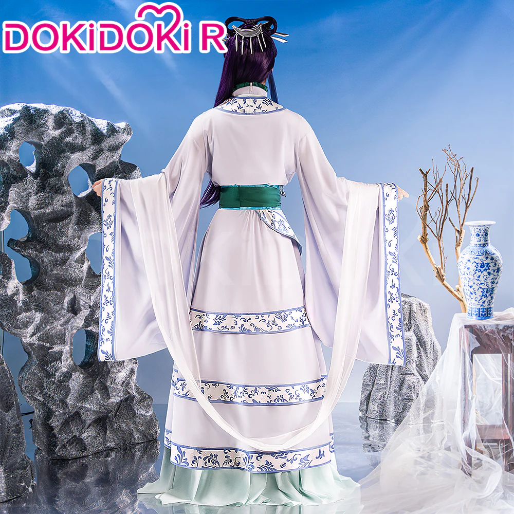 【Partial Ready For Ship】【Size XS-4XL】DokiDoki-R Anime The Apothecary Diaries Cosplay Jinshi Costume MOON FAIRY - Image 5