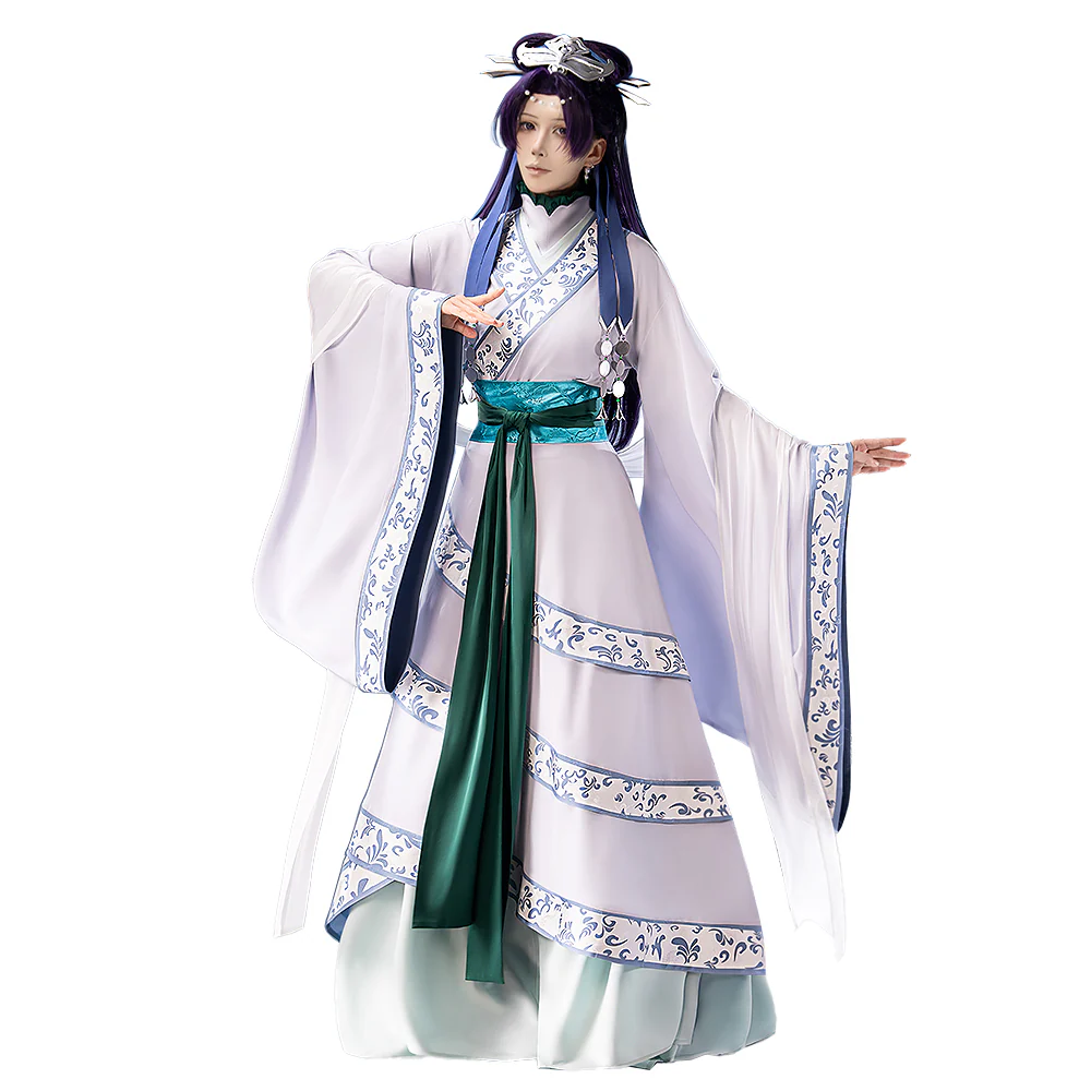 【Partial Ready For Ship】【Size XS-4XL】DokiDoki-R Anime The Apothecary Diaries Cosplay Jinshi Costume MOON FAIRY - Image 6