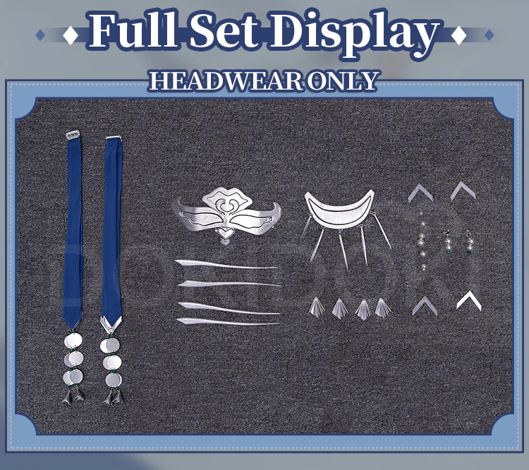 【Partial Ready For Ship】【Size XS-4XL】DokiDoki-R Anime The Apothecary Diaries Cosplay Jinshi Costume MOON FAIRY - Image 7